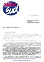 image courrier SUD concernant la PSC du 18nov15